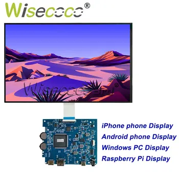10,1-Дюймовый ЖК-дисплей с экраном 1280х800 Для телефонов iPhone Android, ПК с Windows, Raspberry Pi, дополнительный дисплей, плата USB-подключения