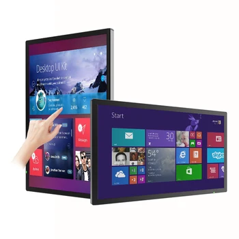 21,5-дюймовый киоск с сенсорным экраном, ЖК-панель, экран 4k, медиаплеер для цифровых вывесок Android