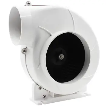 4-дюймовый встроенный вентилятор для лодочного трюмного двигателя Морская вентиляция V 320CFM для трюмных головок двигателя