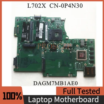 CN-0P4N30 0P4N30 P4N30 Высокое Качество Для DELL XPS 17 L702X Материнская плата ноутбука DAGM7MB1AE0 GT555M графический процессор HM67 100% Полностью работает Хорошо