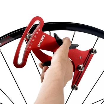 Deckas Велосипедный индикатор Attrezi Метр Тензометр для натяжения велосипедных спиц Инструмент для сборки колес Инструмент для ремонта велосипедных спиц