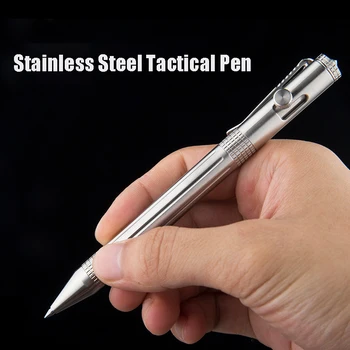 EDC Ручка Из нержавеющей Стали Тактическая ручка Многофункциональная Ручка для Пистолета