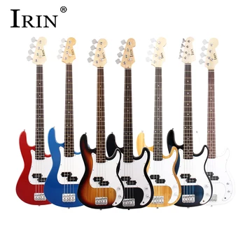 IRIN 4 Струны Электрического Баса 20 Ладов Корпус из Липы Джазовая Бас-гитара Струнные Инструменты Электрическая Бас-гитара Доступно 9 Цветов