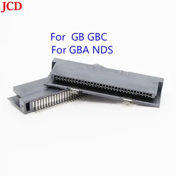 JCD 1 шт., высококачественный 32-контактный разъем для игровых картриджей, слот для карт памяти, адаптер-считыватель для GameBoy Color для консоли GBC GB