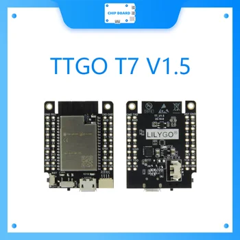LILYGO® TTGO T7 V1.5 Mini32 ESP32-WROVER-B PSRAM, плата для разработки модуля Wi-Fi Bluetooth