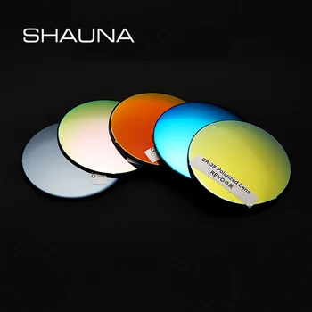 SHAUNA 1.50 1.61 1.67 солнцезащитные очки для близорукости Рецептурные линзы Зеркальные линзы UV400 Очки Компьютер