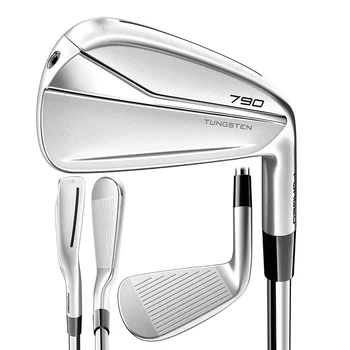 TM Golf Iron Новый набор клюшек для гольфа P790 Кованый вольфрамовый стержень из обычной/жесткой стали/графита