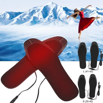 USB-стелька с подогревом, стелька с подогревом для лыжной охоты на открытом воздухе, Унисекс, Электрический обогреватель для ног, Портативная грелка 2022, Новинка