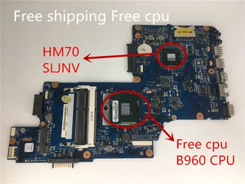 yourui Бесплатная Доставка H000052740 Материнская плата Для Ноутбука Toshiba Satelite C850 L850 Основная Плата SLJNV HM70 DDR3 Бесплатный процессор