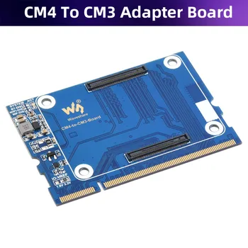 Адаптер Raspberry Pi CM4-CM3 Альтернативное решение для Raspberry Pi CM3 / CM3 + Поддерживает потребляемую мощность 3,3 В / 5 В