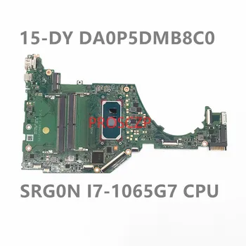 Бесплатная Доставка, Высококачественная Материнская плата для ноутбука HP 15-DY, Материнская плата DA0P5DMB8C0 с процессором SRG0N I7-1065G7, 100% полностью работающая