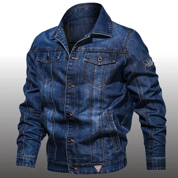 Весенняя джинсовая куртка, мужская мотоциклетная верхняя одежда, пальто, мужские осенние модные уличные куртки, Высококачественная мужская одежда Overcaot
