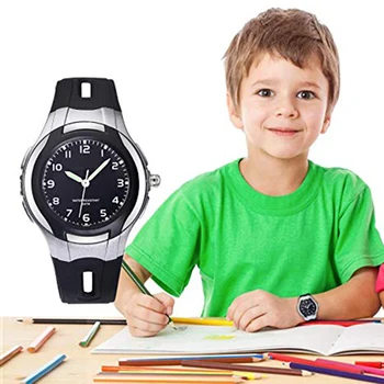 Детские Электронные часы для защиты окружающей среды, студенческие водонепроницаемые кварцевые часы, модные желейные наручные часы для мальчиков и девочек