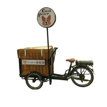 Дешевая Обратная Тележка для Вендинга продуктов Питания Передвижной Педальный Трехколесный Велосипед Для Взрослых Электрический Велосипед С Деревянным Корпусом Для Продажи