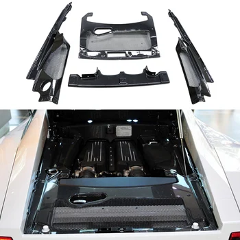 Для Lamborghini Gallardo LP540 LP550 LP560 LP570 Замена Внутренней Панели Рамы двигателя из Сухого Углеродного Волокна