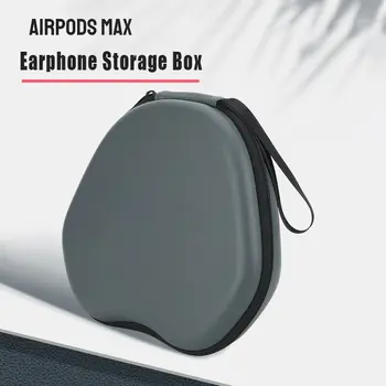 Жесткий дорожный чехол для переноски Apple AirPods Max, сумка для наушников, серый