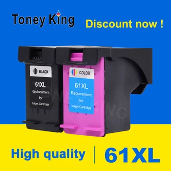 Замена чернильного картриджа Toney King для HP 61 61XL для HP 61 XL для HP Envy 4500 4501 4502 4503 4504 4505 OfficeJet 1012 2000