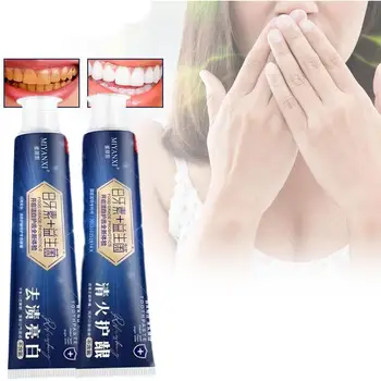 Зубная паста с пробиотиками, осветляющая, отбеливающая Зубная паста, защищающая рот, Уход за полостью рта, Здоровье дыхания, Чистка зубов, десен Fresh J2N7