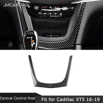 Наклейка с Центральным Управлением Из Углеродного волокна, U-образная Рамка, Украшение Для Cadillac XT5 XT6 2016 2017 2018 2019