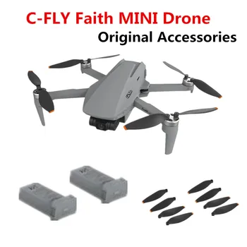 Оригинальные аксессуары C-FLY Faith MINI Drone Аккумулятор 7,7 В 2100 мАч, пропеллер, кленовый лист для аккумулятора Faith MINI Drone, запасные части