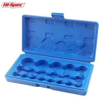 Пластиковый ящик для инструментов Hi-Spec, 1 шт., многофункциональный ящик для хранения инструментов, портативные органайзеры, коробки для розеток, коробка промышленного класса