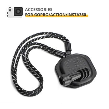 Подставка с магнитным креплением и шнурком для экшн-камеры GOPRO DJI OSMO ACTION 3 2 INSTA360 Карманный Шейный ремень серии FIMI Аксессуары для экшн-камер