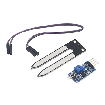 Почвенный Гигрометр Модуль Определения Влажности Датчик Влажности почвы Датчик Воды для Arduino DIY Модуль ESP32 Raspberry Pi Pico W