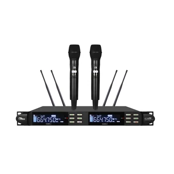 Профессиональный сбалансированный XLR-выход для аудиостола С регулируемыми частотами, Беспроводная микрофонная система для шоу-сцены