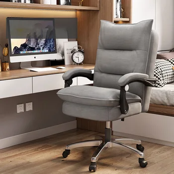 Современные простые офисные стулья с мягкой подушкой, Компьютерный Креативный подъем, Поворотные Офисные стулья, Спинка кресла, Мебель для спальни