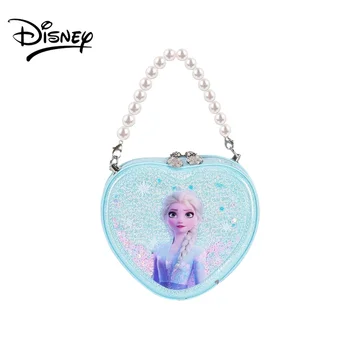 Сумка через плечо Disney Frozen для девочек, детская сумка принцессы Эльзы, Милые ручные сумки, высококачественная мини-сумочка, Бесплатная доставка