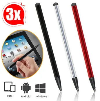 Универсальная ручка с сенсорным экраном для Iphone Ipad Samsung Tablet, ноутбука, стилуса, Карандаша, Портативных ручек с резистивным сенсорным экраном