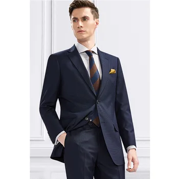 V1368-Повседневный мужской костюм в деловом стиле, подходящий для летней одежды