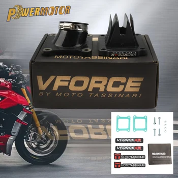 Для Suzuki RM85 2002-2019, Герконовый клапан VForce 4 С впускным коллектором, 2-тактный Мопед, Аксессуары для мотоциклов, Мотокросс Tassinari