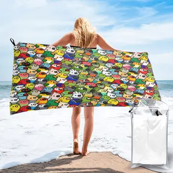 Пляжные полотенца, Одеяло, Быстросохнущие полотенца для бассейна, Пляжные полотенца из микрофибры без песка, легкие полотенца для купания